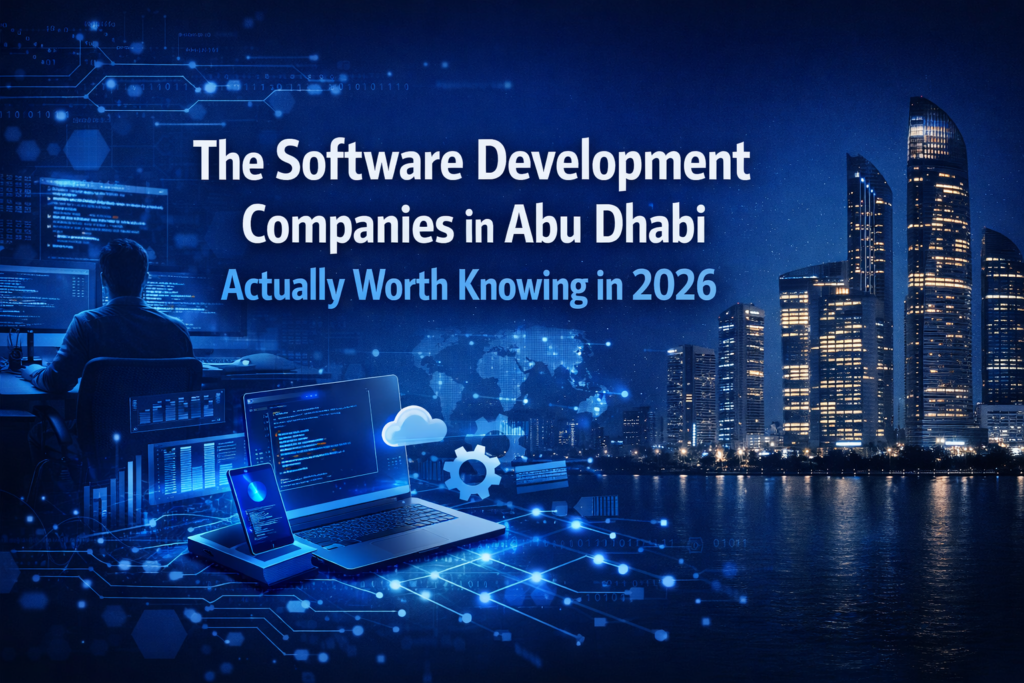 Top Software Development companies in Abu Dhabi